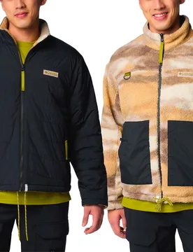 Doudoune réversible - Wallowa™ Panorama™ Reversible Jacket Black - Taille XL - Noir - Columbia - FashionsVida