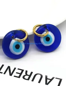 E56A 1 Pair for Evil Eye Acrylic Earrings Shining Turkish Eye Earrings Good Luck Eye Amulet Earrings for Women Girls Jewelry - Aliexpress - FashionsVida