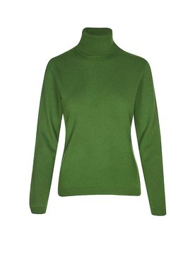 Suéter de cachemira verde XS