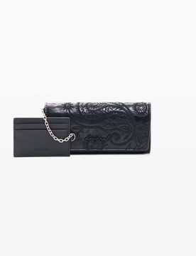 Grand grand portefeuille, , PolyurÉThane, Noir, U