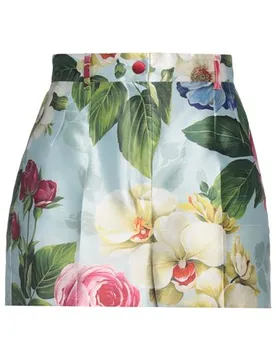 Dolce&Gabbana Pantalones cortos y bermudas Mujer Azul celeste 32 Mujer - Dolce & Gabbana - FashionsVida