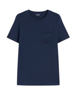 T-shirt donna - madera - blu