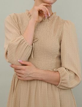 Sinsay - Vestito a camicia - beige