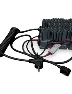 Lithium Battery Charger 24v Black One Size unisex - Recmar - FashionsVida