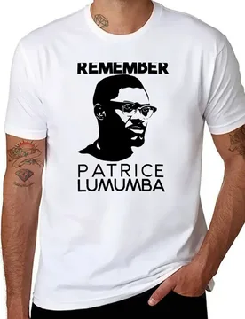 Remember Patrice Lumumba T-Shirt funny t shirts dark humor printed t shirts for man T-Shirt - Aliexpress - FashionsVida