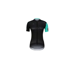 Maglia bici ciclismo CLUB donna NERO