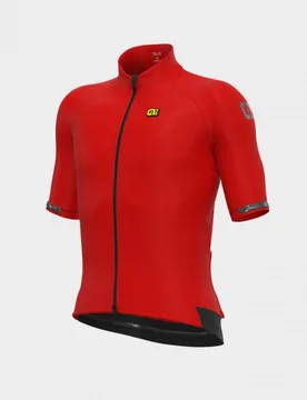 Maglia invernale ciclismo manica corta KLIMATIK K-TOUR rosso - ALE' - FashionsVida