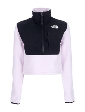 Giubbotto Pile Infilabile Donna W Denali Crop Lavender Fog