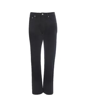 Vaqueros Straight Fit 7/8 501 negro 29/L30 - Levis - FashionsVida