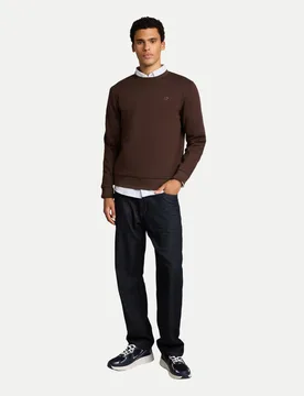 Basic Sweatshirt Braun M - Tom Tailor Denim - FashionsVida