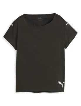 Run Ultraspun Short Sleeve T-shirt Black M Women - Puma - FashionsVida