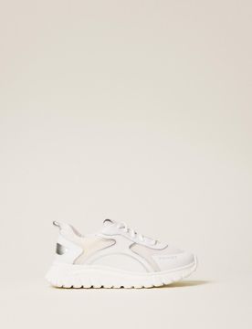 Twinset Baskets de running en cuir