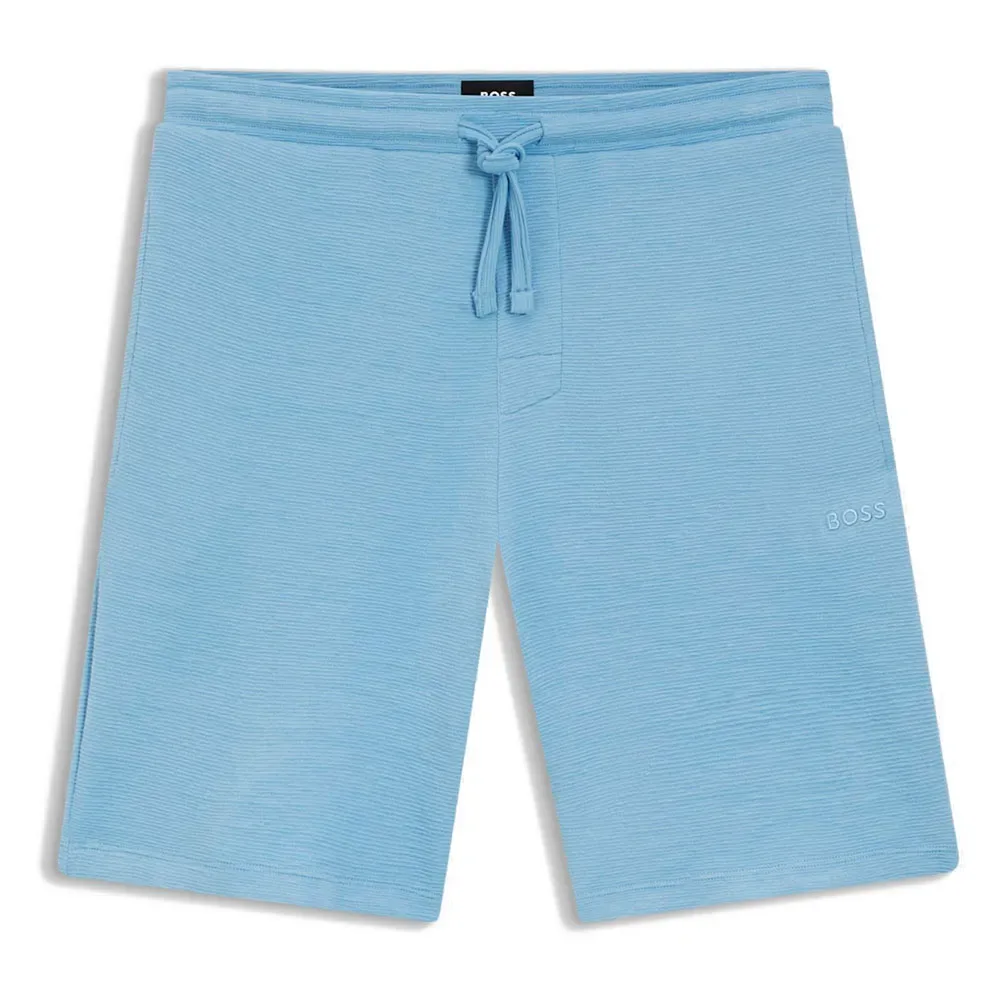 Short De Pyjama Rib 10257344 Light / Pastel Blue M - BOSS - FashionsVida