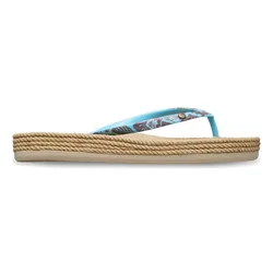 Infradito South Beach Iii Light Blue / Brown EU 39