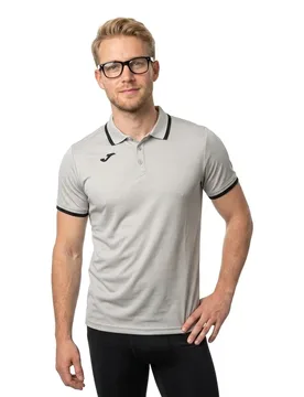 Polo à Manches Courtes Combi Premium Grey L - Joma - FashionsVida