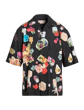 Marni Camisa Hombre Negro 44 Hombre