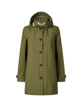Para mujer. D42250W-GRIN20 Abrigo April (L), Casual, Poliéster, Manga larga