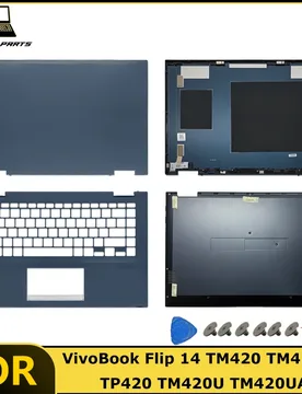 New For VivoBook Flip 14 TM420 TM420IA TP420 TM420U TM420UA Laptop LCD Back Cover/Top Shell/Upper Palmrest/Bottom Case - Aliexpress - FashionsVida