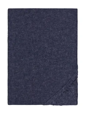 Spannbetttuch Melange uni marine, 1x 90x190 cm - 100x200 cm - Biberna - FashionsVida