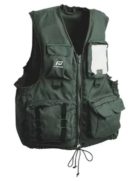 N Fishing Life Jacket Olive Green 30-50 kg unisex - Plastimo - FashionsVida