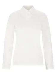 Stehkragen-Shirt mit V-Auschnitt 1 female