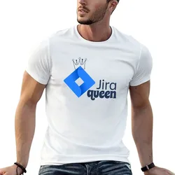 Jira queen T-shirt sublime anime blacks T-shirts for men cotton