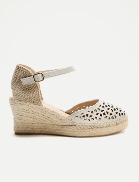 Alpagatas de mujer con cuña de yute y 5 cuerdas - Latouche - FashionsVida