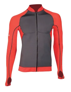 Rash Guard Manches Longues Zippé Atoll 2 Mm Red S - Beuchat - FashionsVida