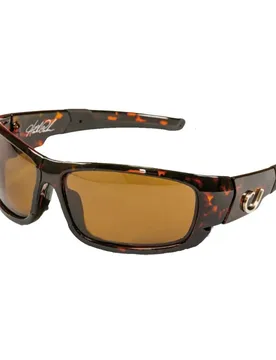 Hp101a 03 Polarized Sunglasses Tortoise / Amber Lenses One Size Men,Women - Mustad - FashionsVida