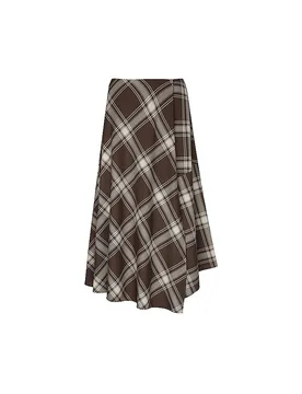 Midirock WKDLANOSO braun 34 damen - WEEKEND MAX MARA - FashionsVida