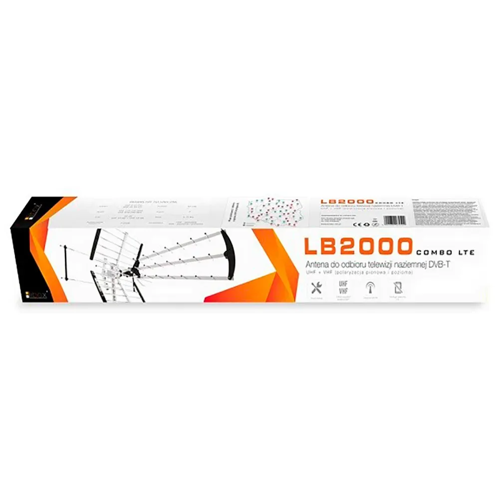 Antenne Lb2000 Silver / Black One Size unisex - Libox - FashionsVida