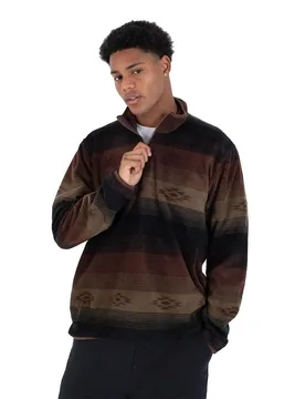 Polaire Demi-zip Mesa Windchill Espresso XS - Hurley - FashionsVida