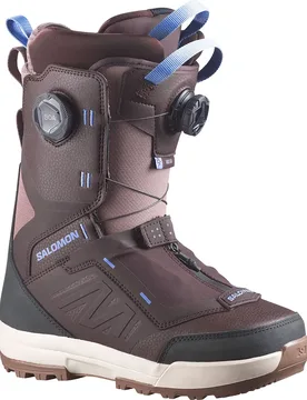 Chaussures De Snowboard Vista Dual Boa Coffee Bean / Brown Lentil / Brunnera B 23.5 - Salomon - FashionsVida