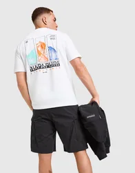 Mens Reno Mountain T-Shirt - Bianco, bianco bianco Uomo taglia XL