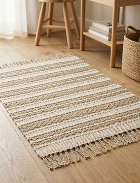 Sinsay - Tappeto con frange - beige