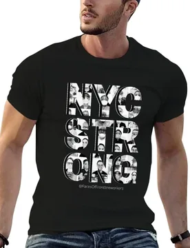 NYC STRONG T-Shirt funny t shirts cotton man t shirt luxury t shirt man cotton T-shirt - Aliexpress - FashionsVida