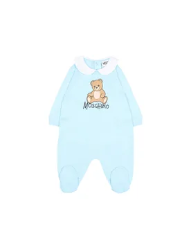 Tutina Bambino M5Y037_CIELO - Moschino - FashionsVida