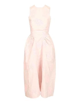 Vestito midi a fiori