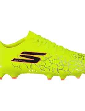 Chaussures De Football Gold Fg Yellow Synthetic / Black Trim EU 42 1/2 - Skechers - FashionsVida