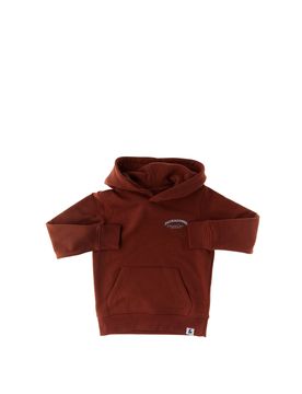 Felpa con cappuccio MATTONE 152