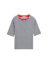 Striped raglan T-shirt female