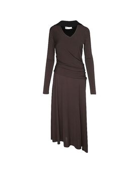 Maxikleid braun XS damen