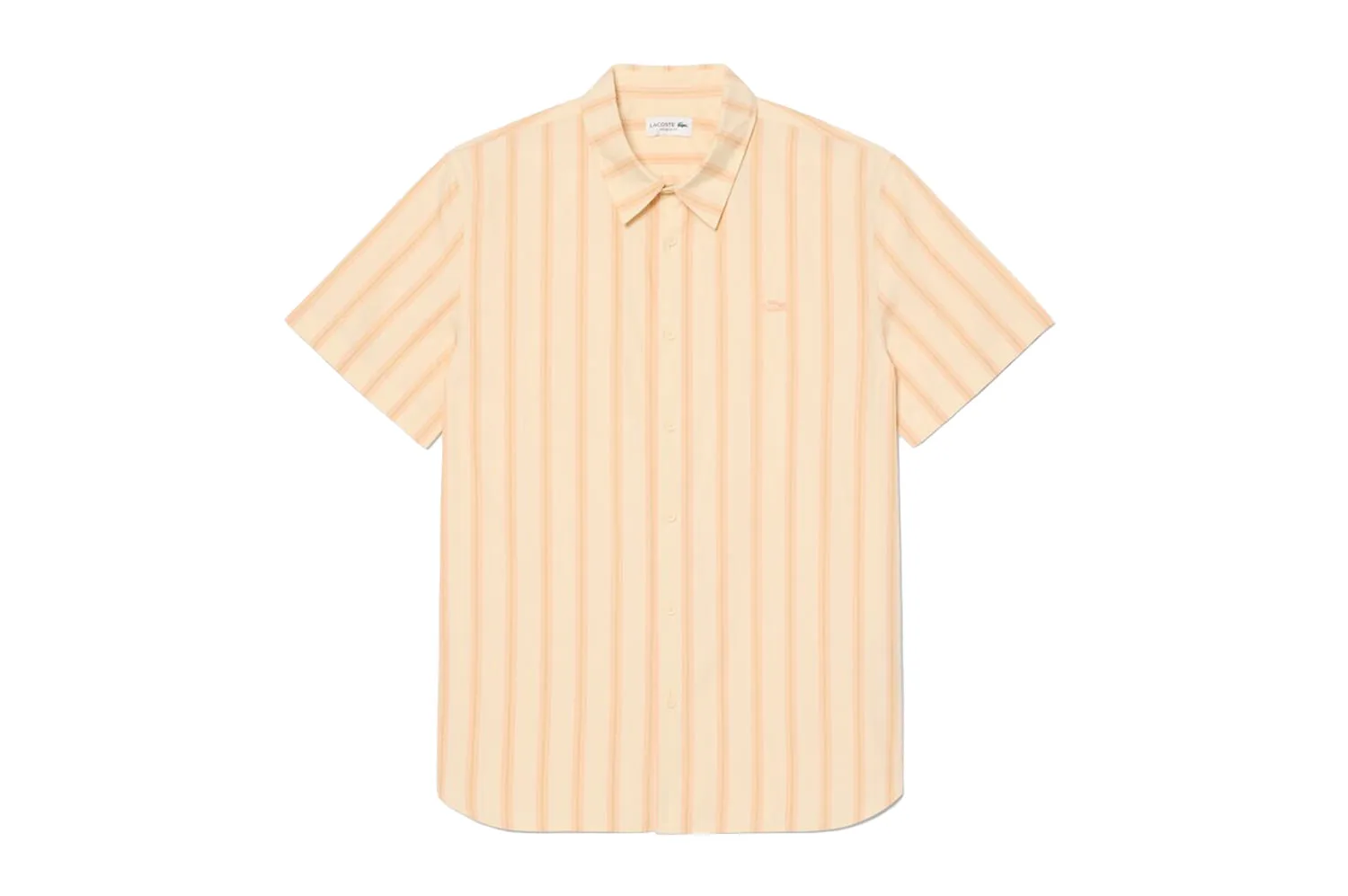 Regular Fit Hemd - T-Shirt-kurzarm - beige - Herren - Size: M - Lacoste - FashionsVida