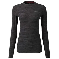 Crew Long Sleeve T-shirt Ash Melange 42 Women
