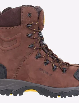 As995 Waterproof Boots Mens - Brown - Size Uk 14 - Amblers Safety - FashionsVida