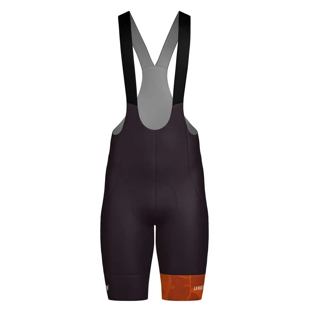 Salopette La Vuelta 90 Years Black / Brown - Santini - FashionsVida