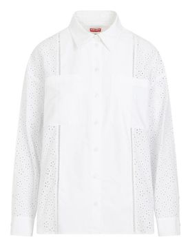 Kenzo Shirt Anglaise broderie