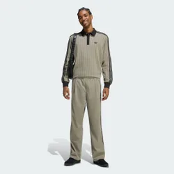 POLO PINSTRIPES LONGSLEEVE M Silver Pebble