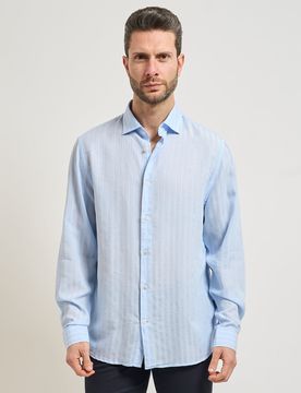 BUGATTI Camicie Azzurro