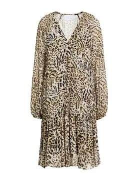 Vestido midi Mujer Beige 34,36,38,40,44 Mujer - Kaos - FashionsVida